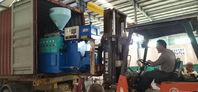 6 ενιαία μηχανή PVC Airblowing χρώματος σταθμών