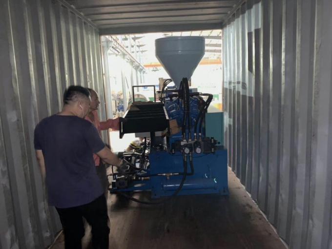 6 ενιαία μηχανή PVC Airblowing χρώματος σταθμών