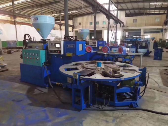 6 ενιαία μηχανή PVC Airblowing χρώματος σταθμών
