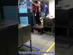 Μηχανή εμβολιασμού δύο σταθμών με τέσσερις σφαίρες